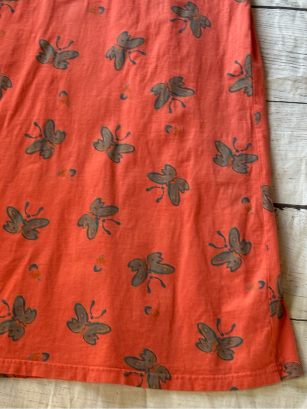 Vintage 90's Zip Code Maxi Tank Top Dress Butterfly Print Size Medium - Picture 12 of 13